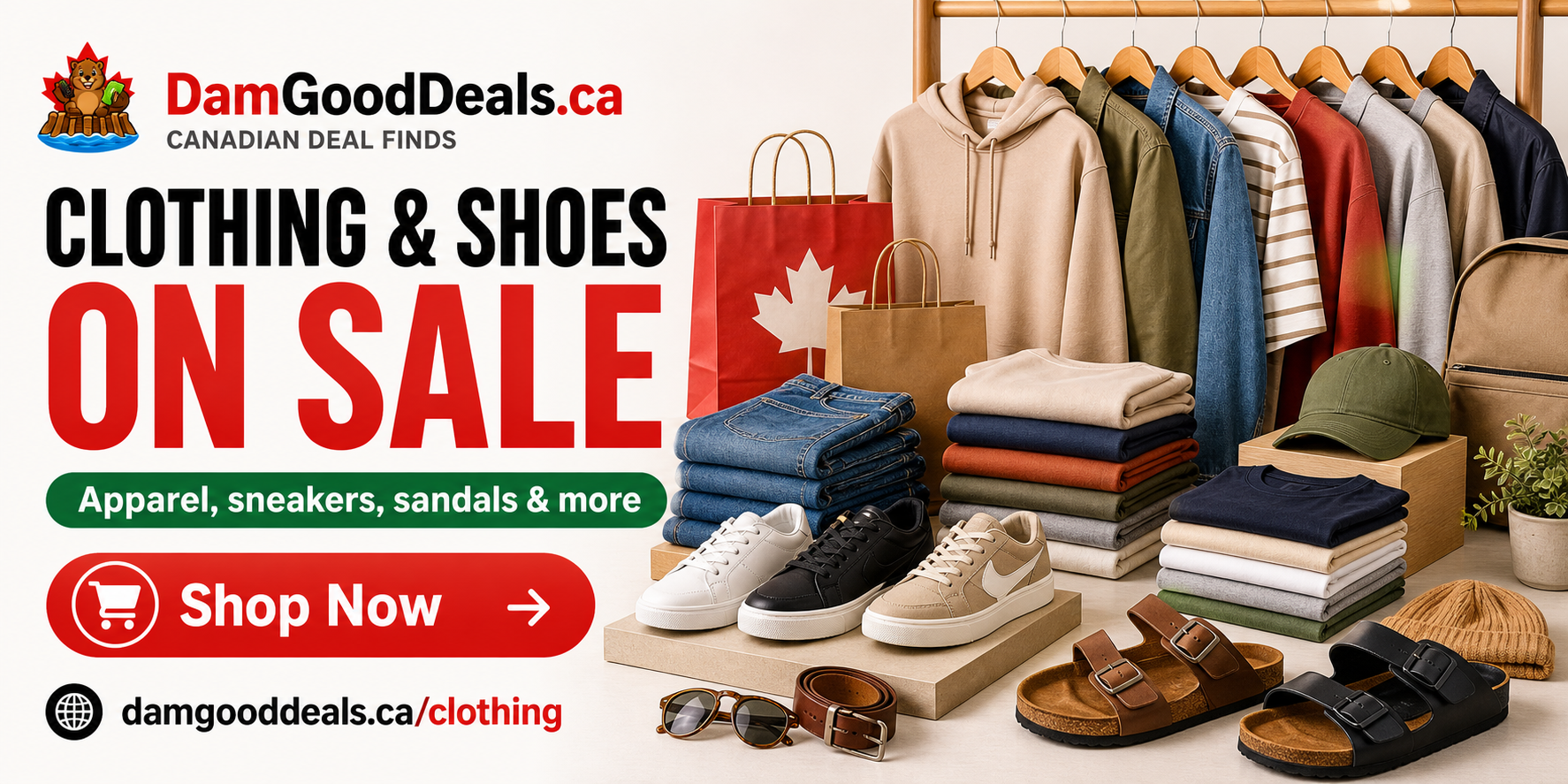 Clothing & Shoes on Sale — apparel, sneakers, sandals and more on Amazon Canada